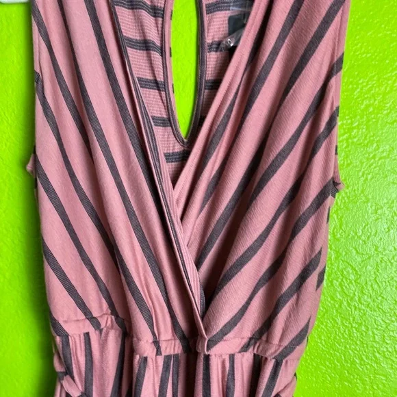 NWT PINK KNIT BELTED JUMPSUIT BY TORRID IN SIZE 3XL 22-24Women - Picture 4 of 12